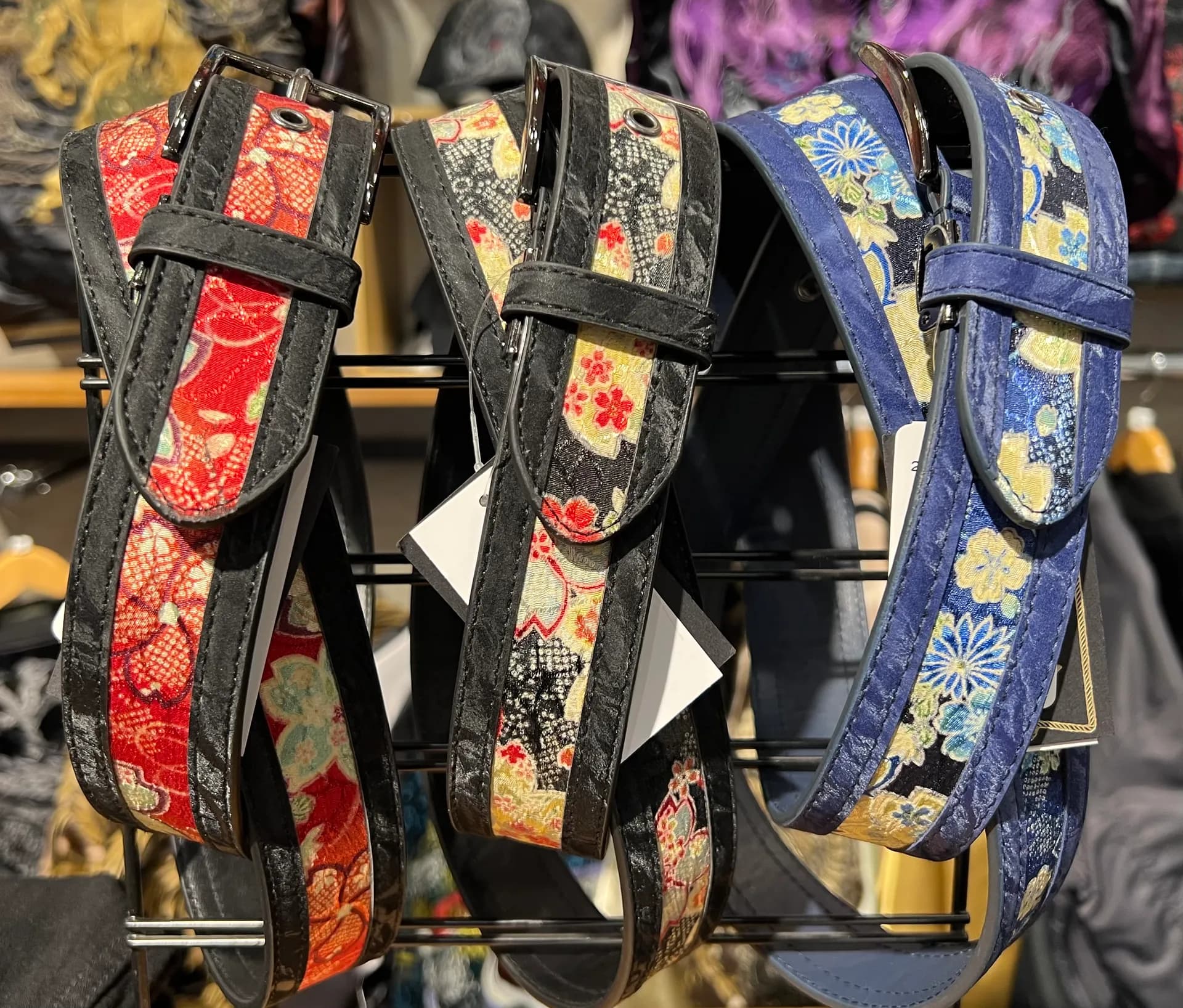 【雅結】縮緬切替ベルト入荷！