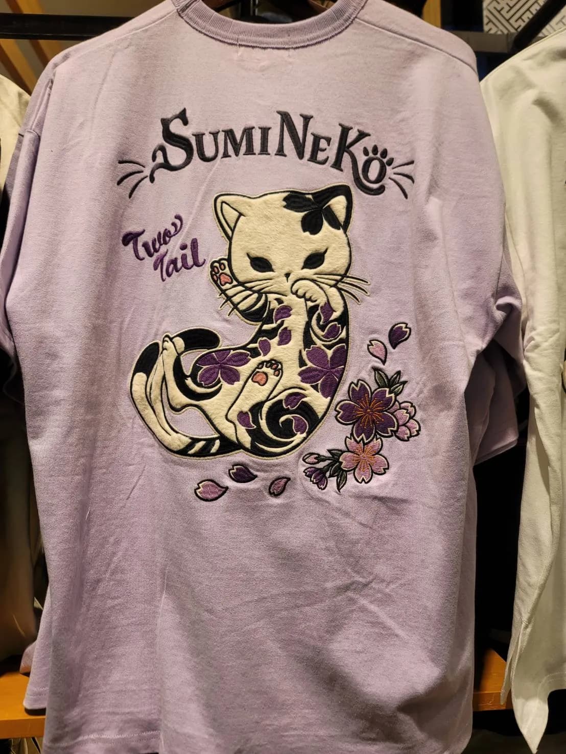【SUMINEKO】桜尽くしビッグTシャツ