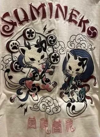 風雷すみねこ刺繍入りTシャツ！！