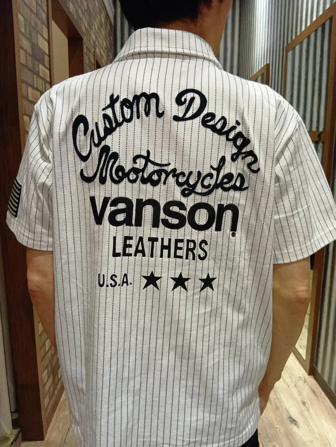vanson新作入荷！
