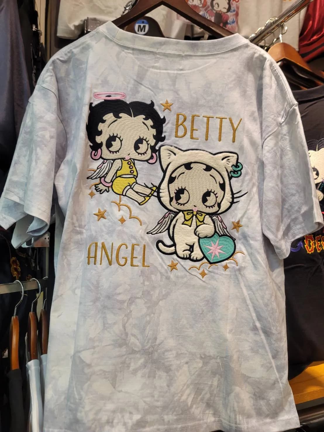 【BETTYBOOP】当社別注ベイビー天使ビッグTシャツ