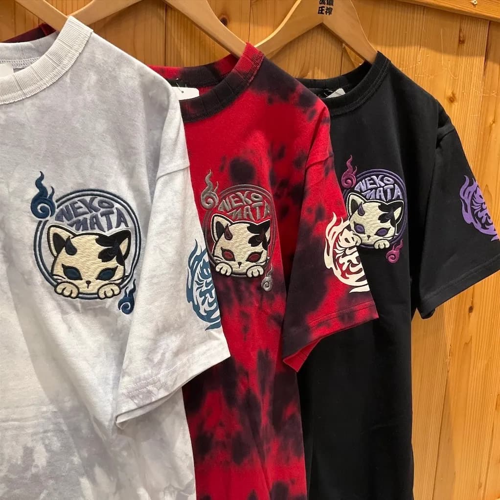 【SUMINEKO】“鬼猫”Tシャツ