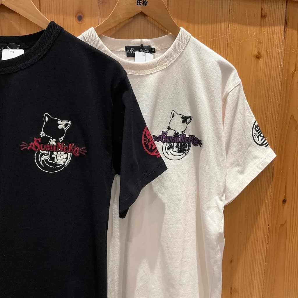 【SUMINEKO】“墨猫“復刻Tシャツ