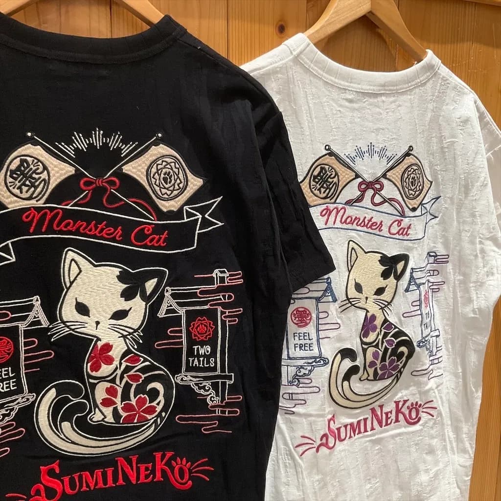 【SUMINEKO】“スミネコ“ジャガードTシャツ