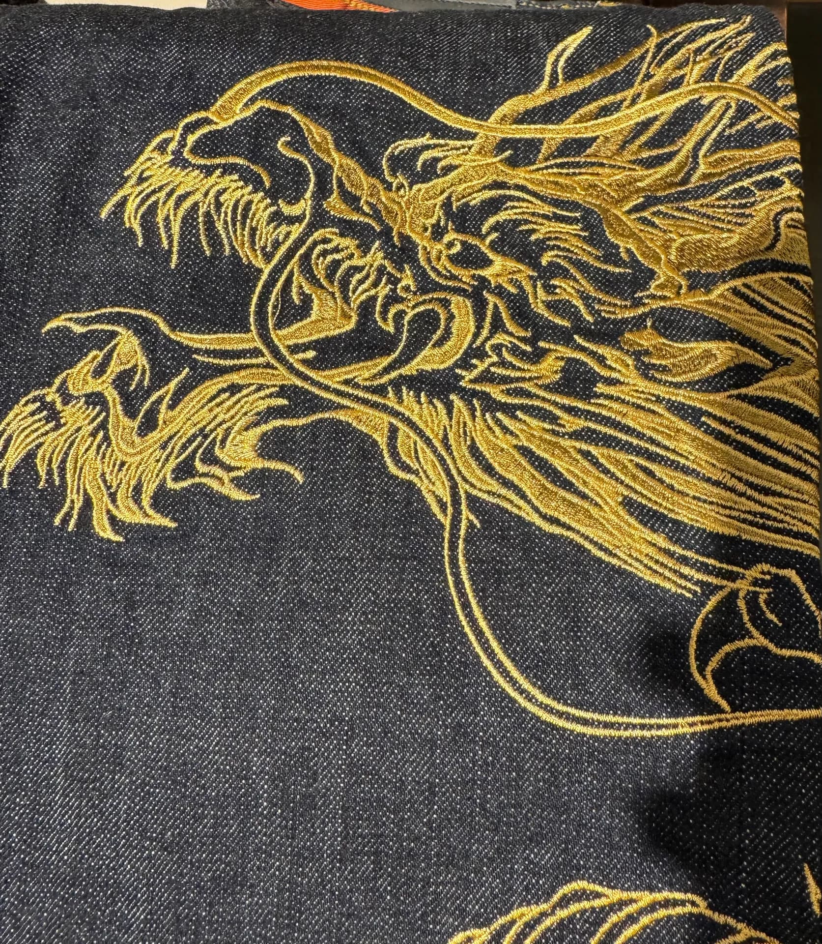 【絡繰魂】巻龍 デニムパンツ