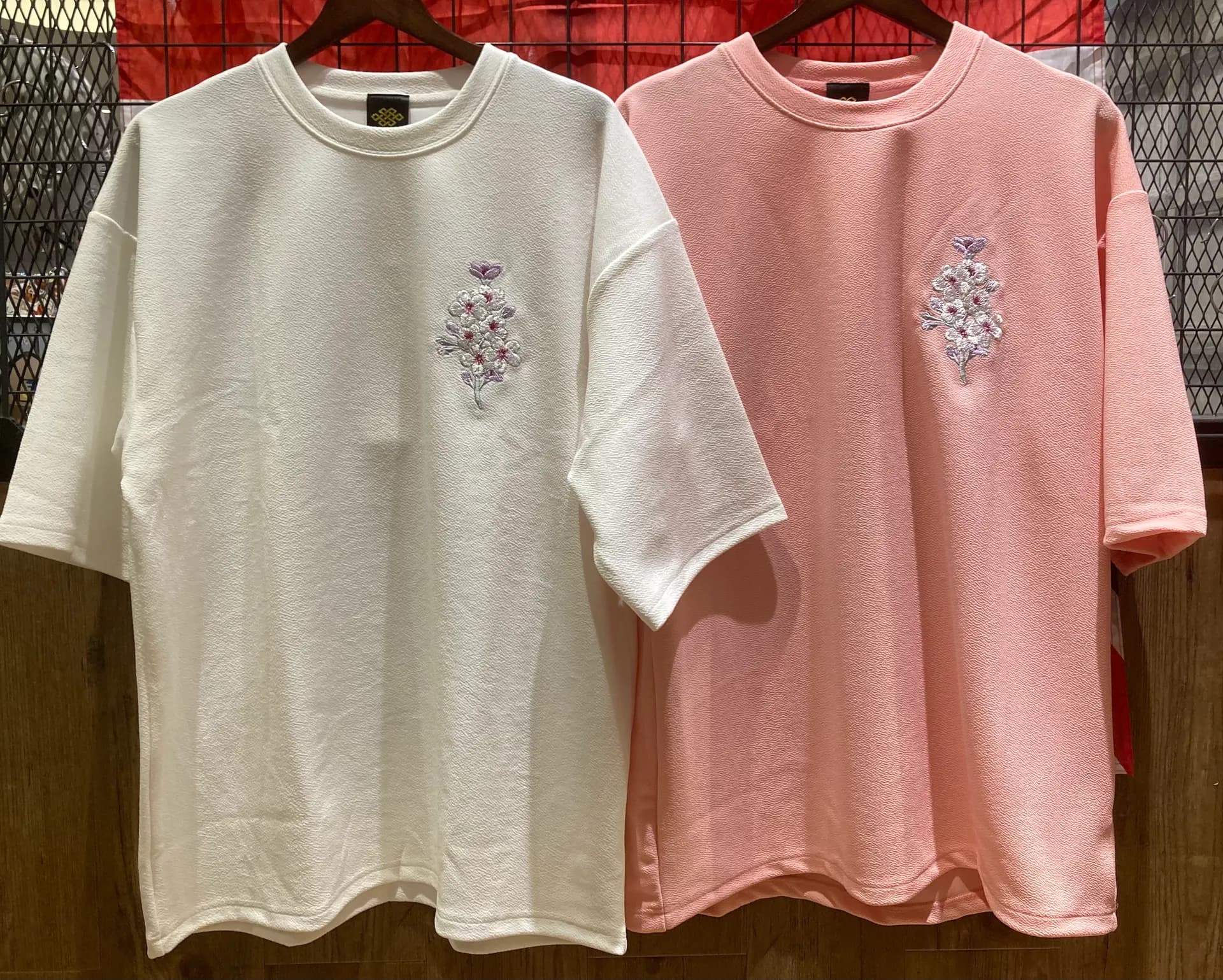 雅結🌸桜刺繍Big Tee