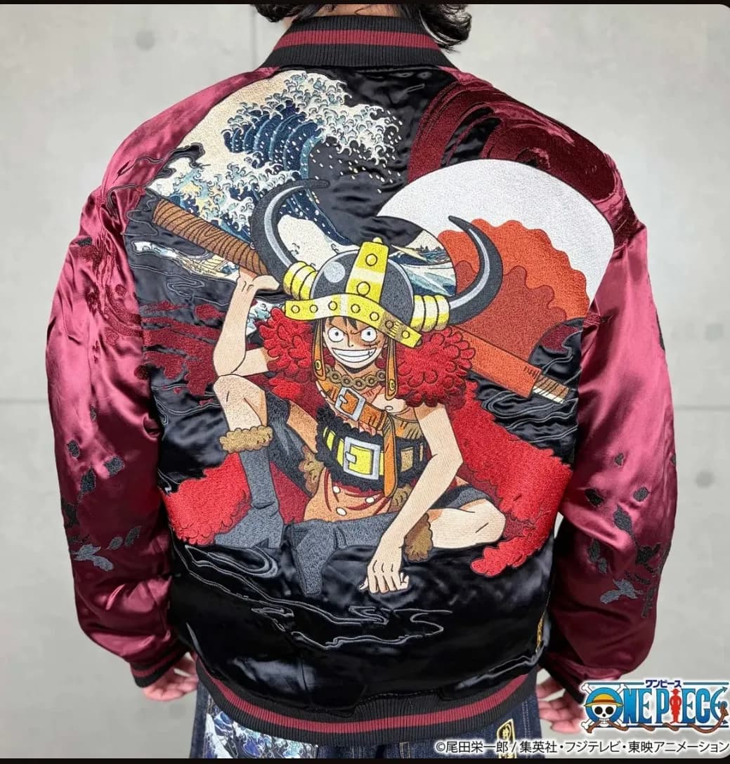 ONEPIECE✖︎絡繰魂　スカジャン