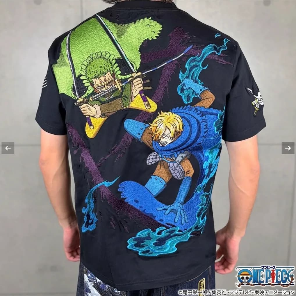 【ONE PIECE×絡繰魂】ゾロ&サンジ(エルバフ)Tee