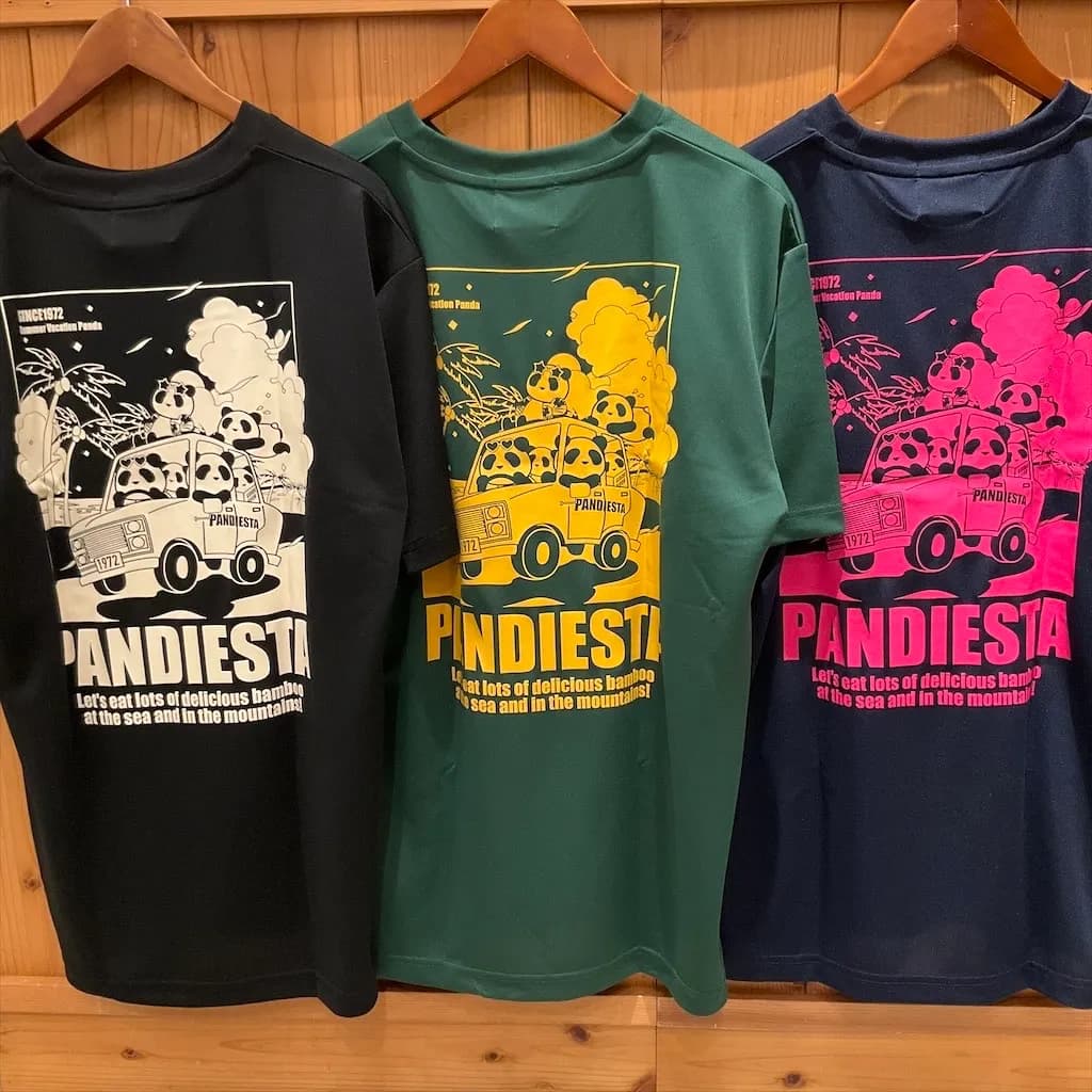 【PANDIESTA JAPAN】“サマーバケーション“ドライTシャツ