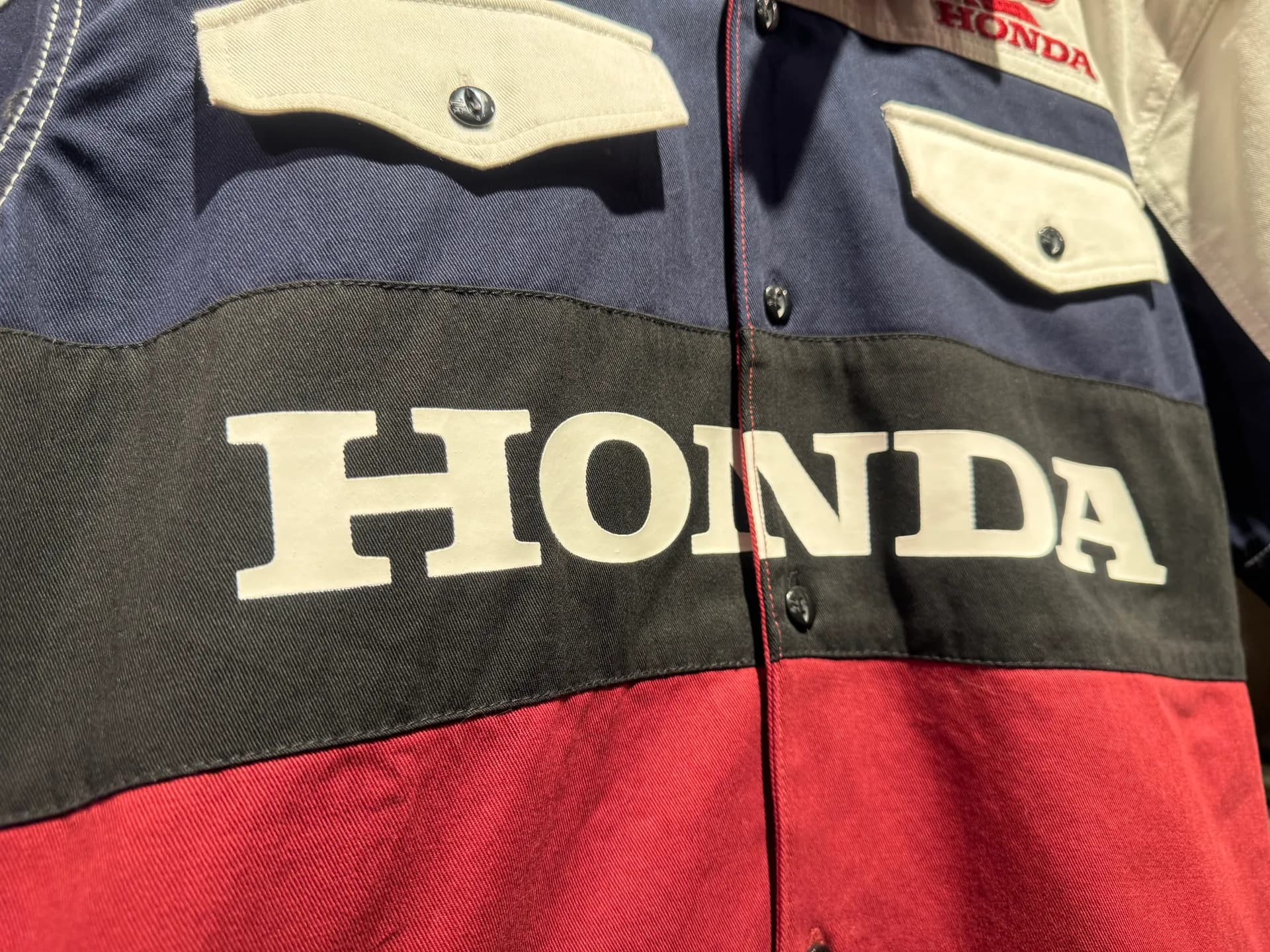 【再入荷】VANSON×HONDA  オープンシャツ