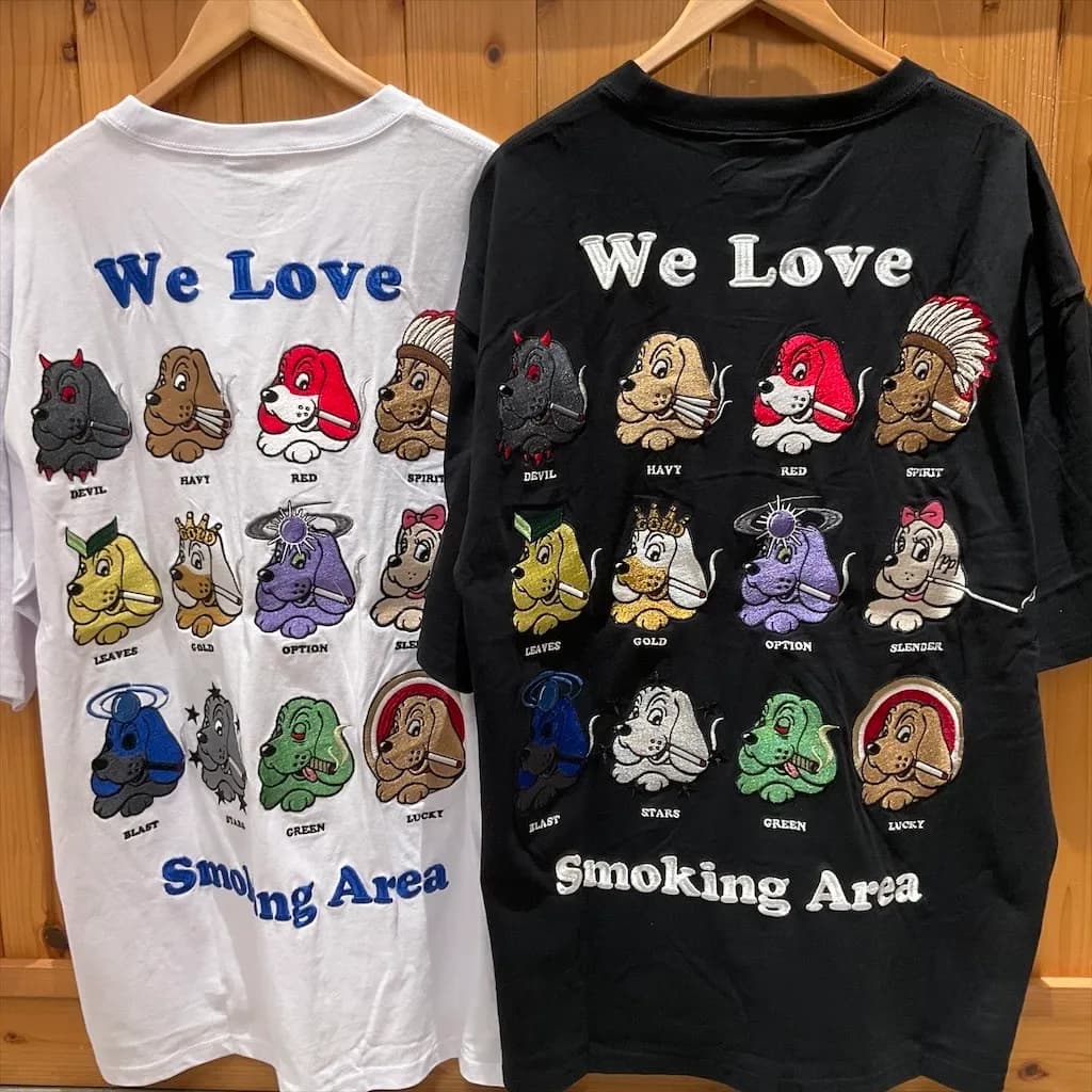 【GALFY】“復刻 喫煙所”TEE