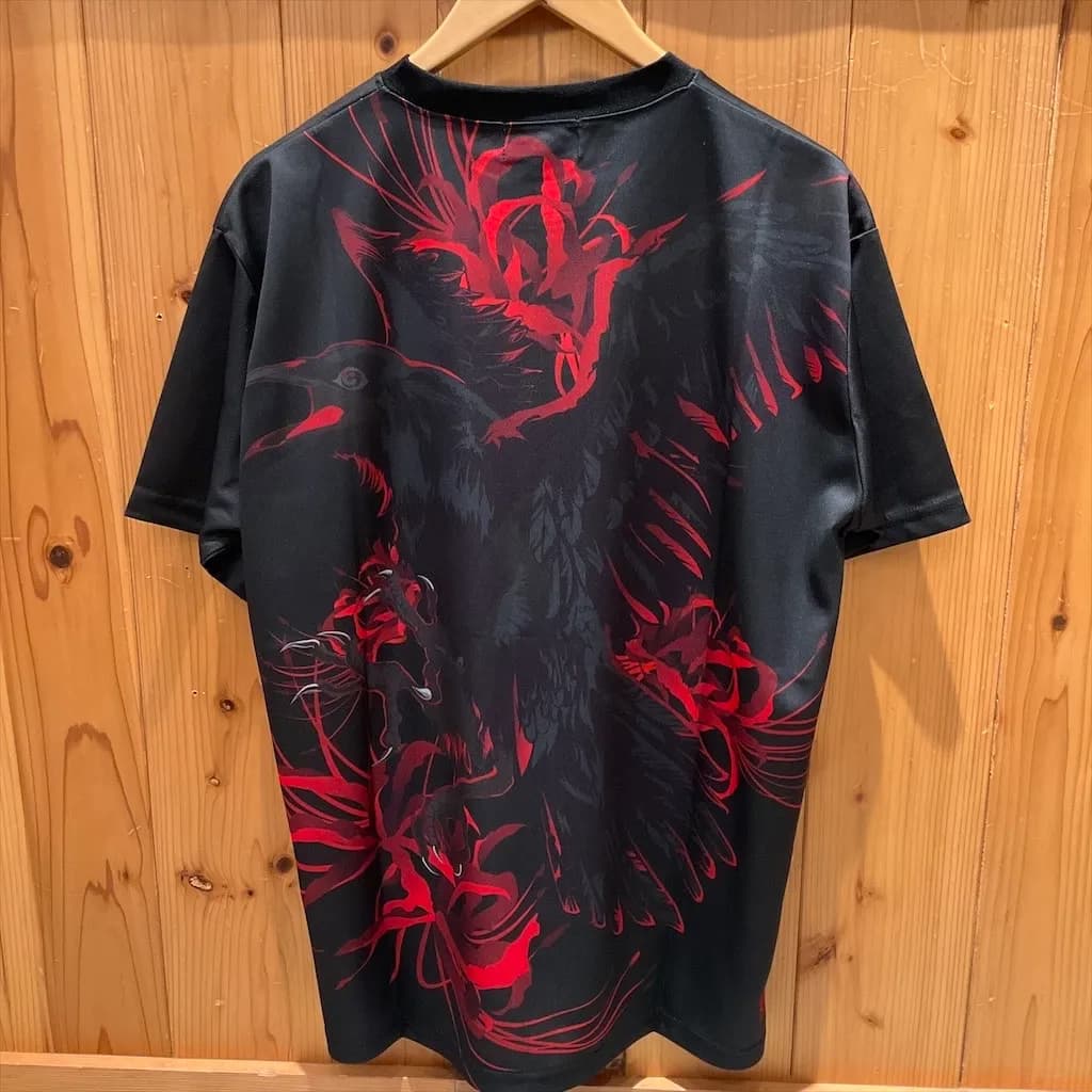 ✨奇跡の再入荷✨【絡繰魂】“八咫烏“ドライTシャツ