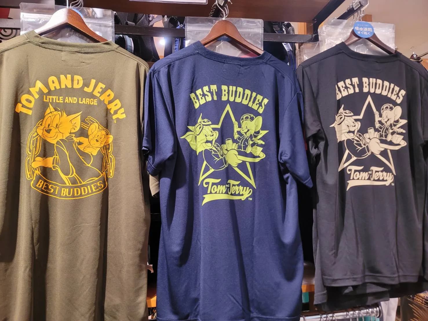 【トムアンドジェリー】吸水速乾Tシャツ