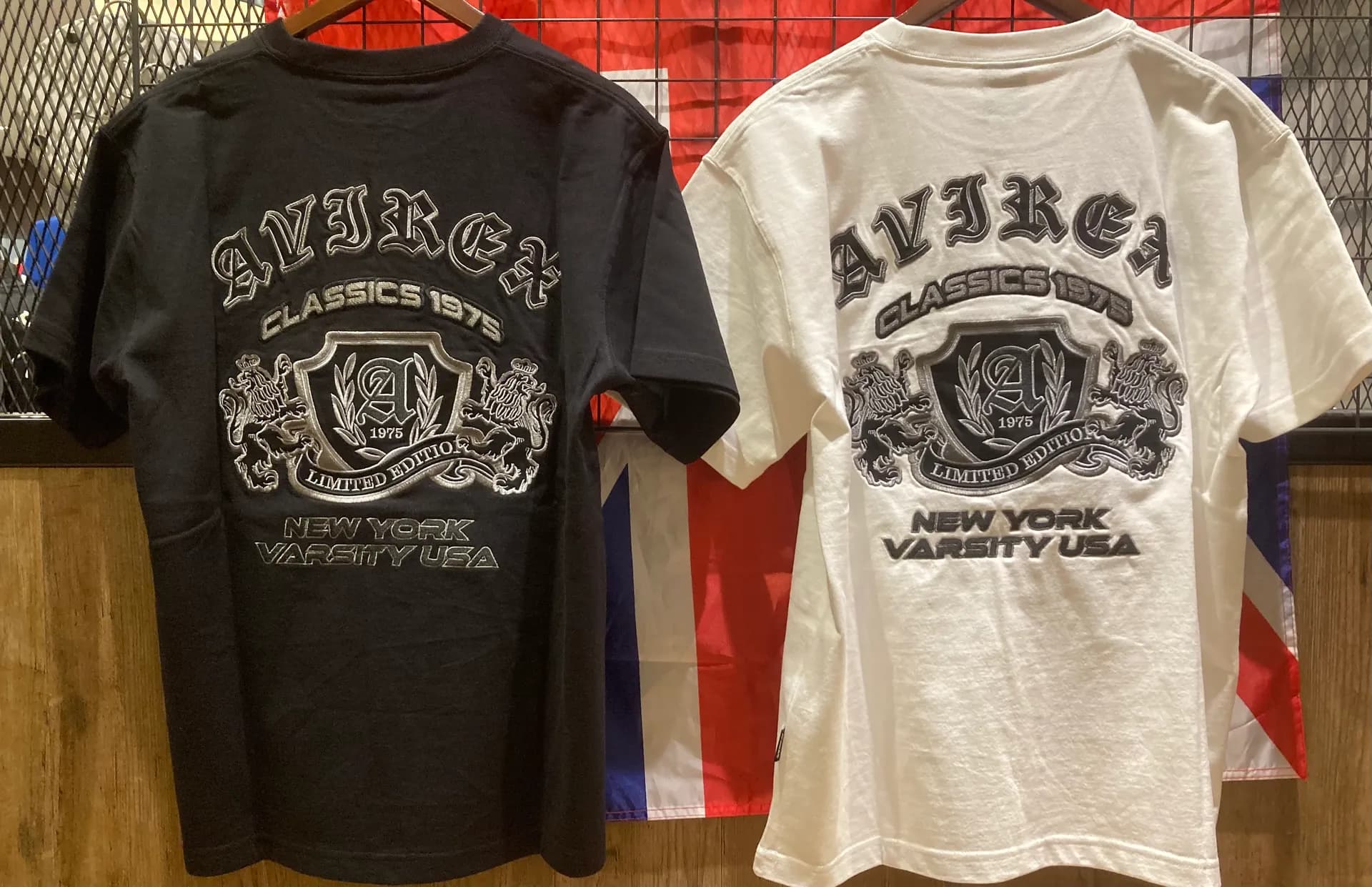 【AVIREX】半袖&長袖Tシャツ‼️