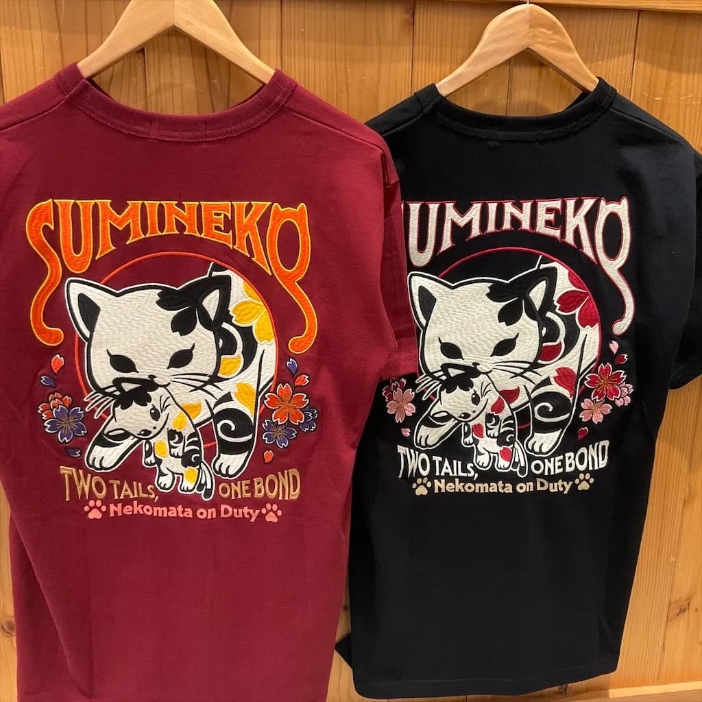 【SUMINEKO】“チビネコ”Tシャツ