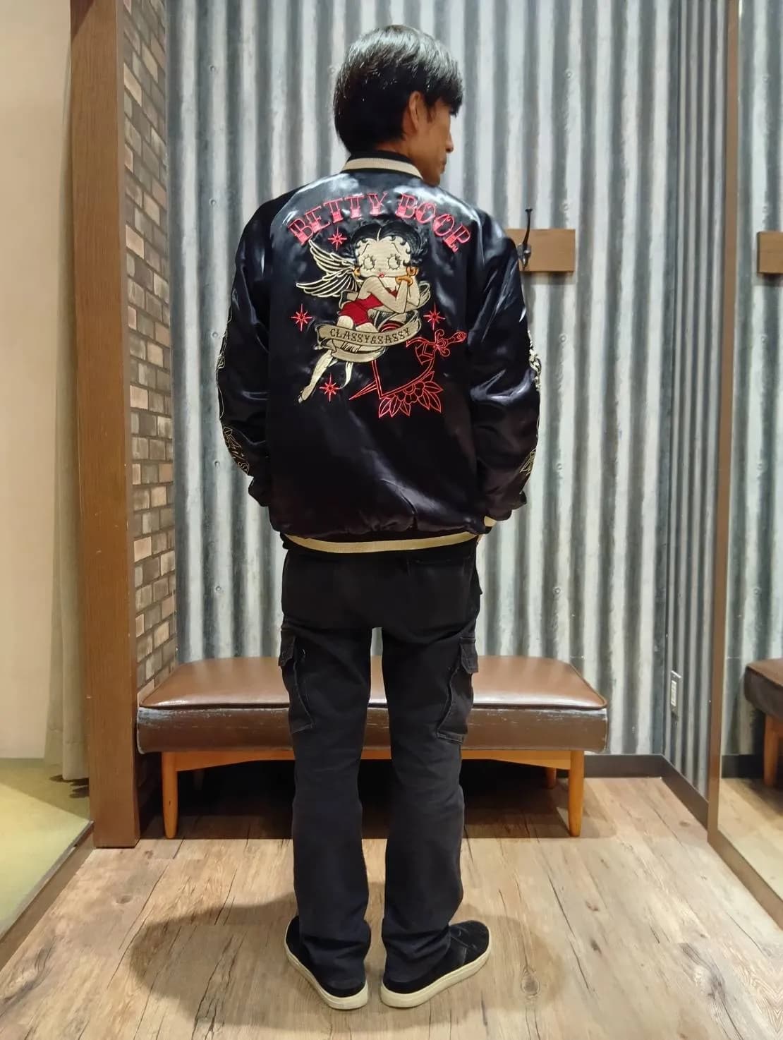 【ベティちゃん】リバーシブルスカジャン！