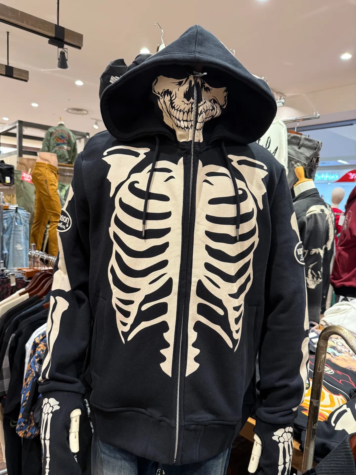 【VANSON】BONEZIPparka
