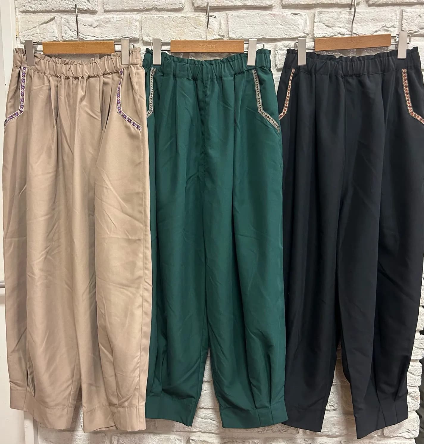【チチカカ】エッグタックパンツ