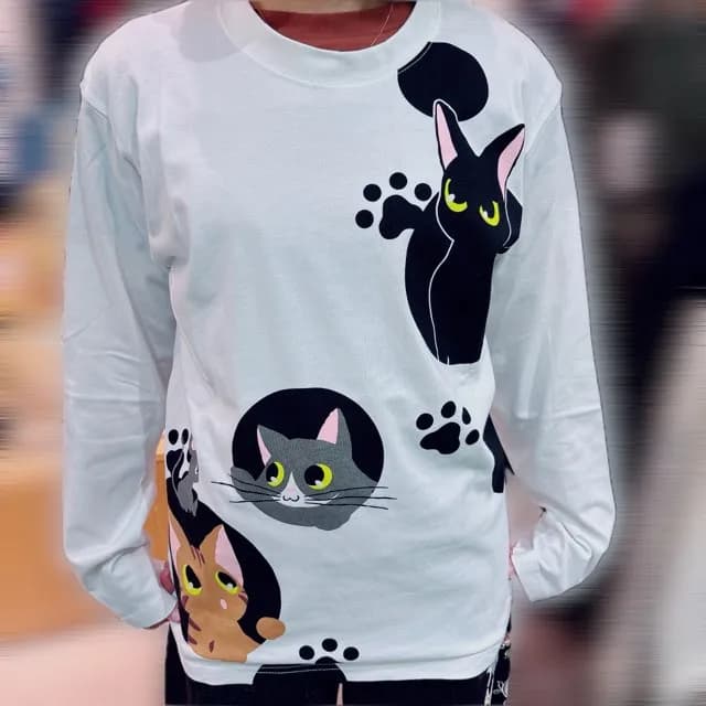 【LiN】水玉模様からこんにちはロンT