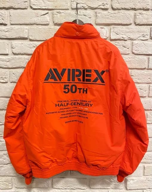 【AVIREX】NYLON STAND BLOUSON