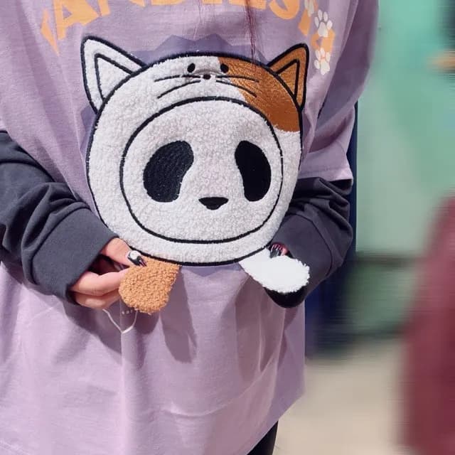 【PANDIESTA JAPAN】飛び出しにゃんこぱんだBIGロンT