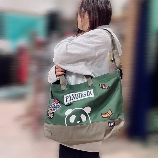 【PANDIESTA JAPAN】ナイロン切替2wayバッグ