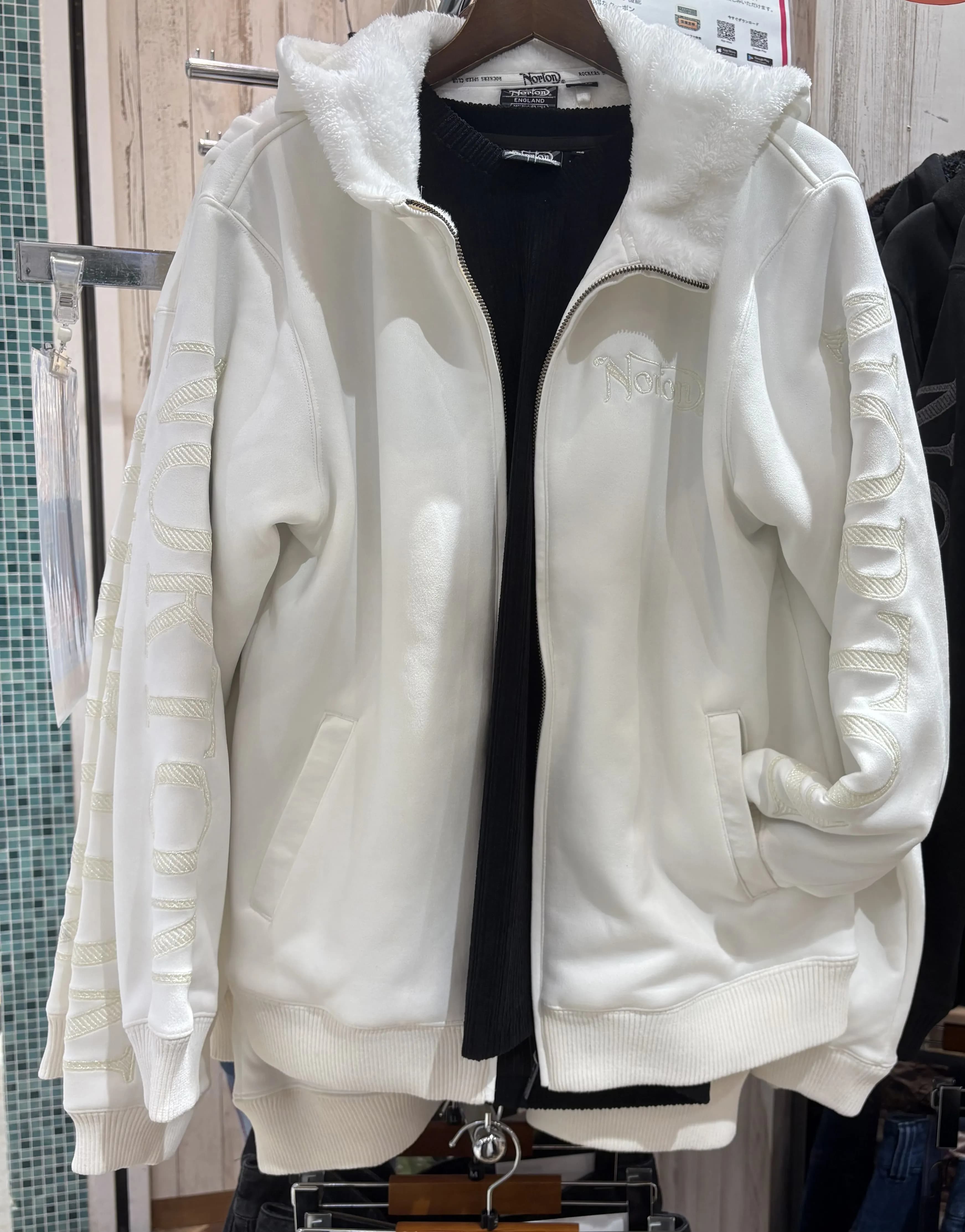 Nortonボアパーカー入荷！
