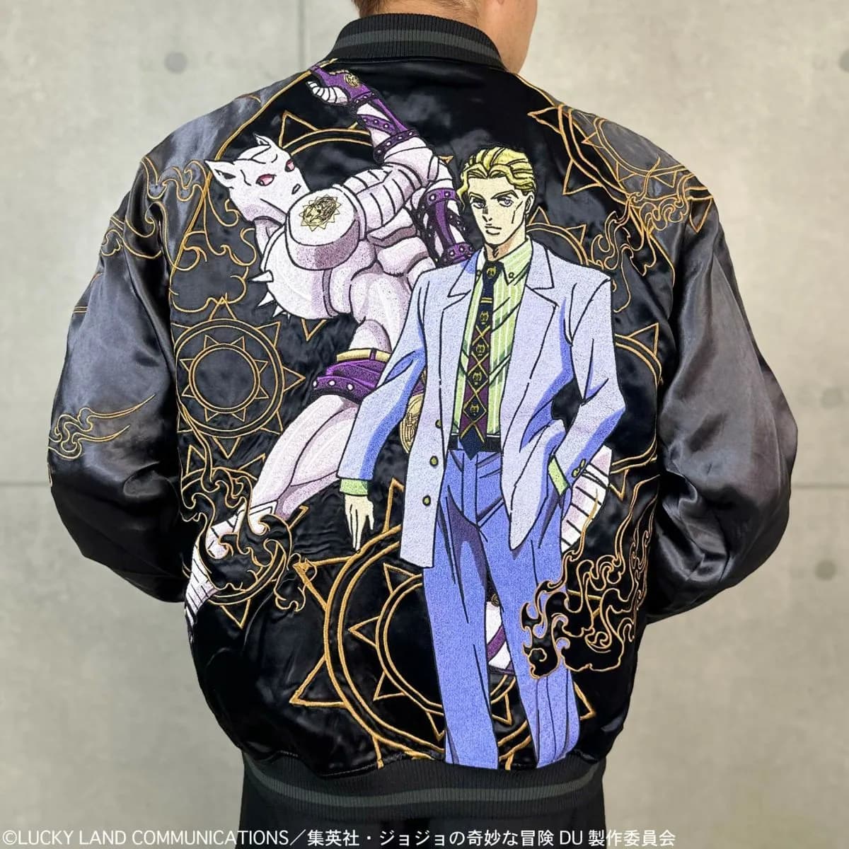 【絡繰魂・粋×ジョジョの奇妙な冒険】吉良吉影リバーシブルスカジャン