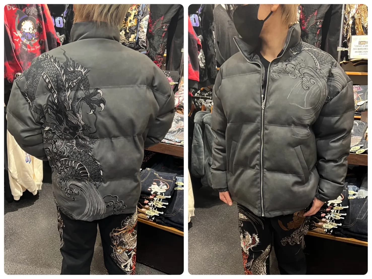 おすすめ！龍デザインアウター！