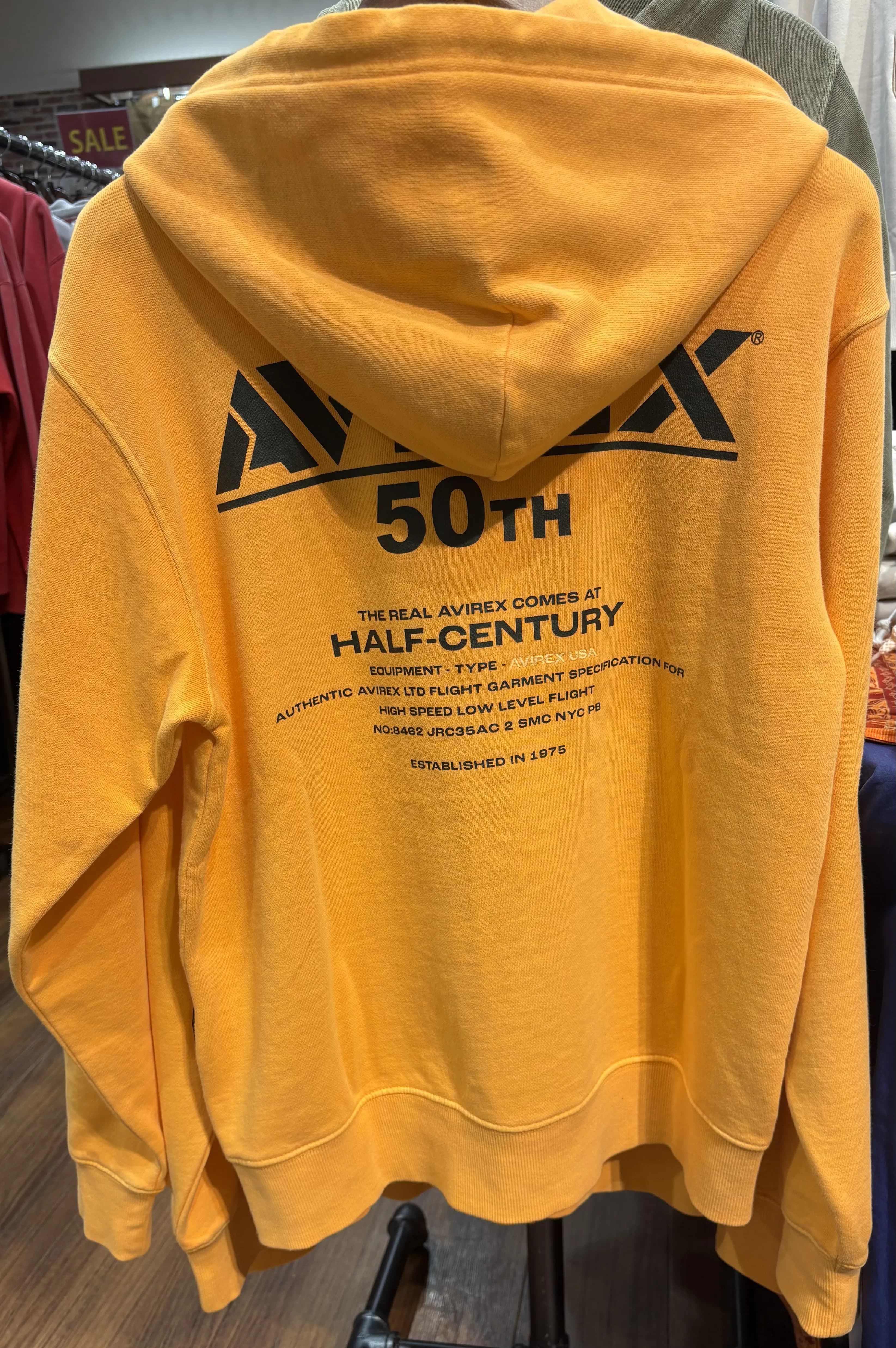 AVIREXパーカー入荷