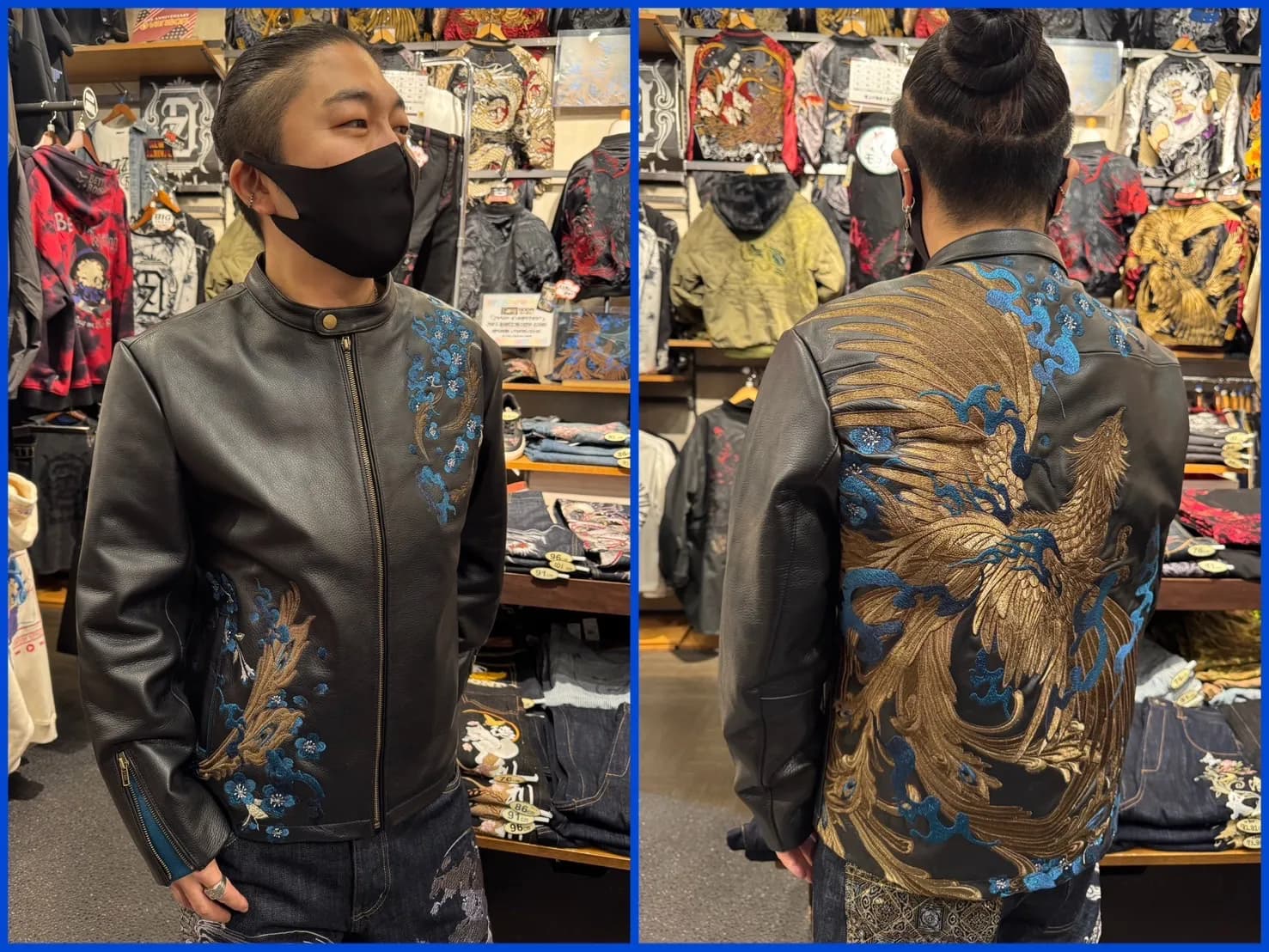 【当店別注】和柄 本革レザージャケット特集