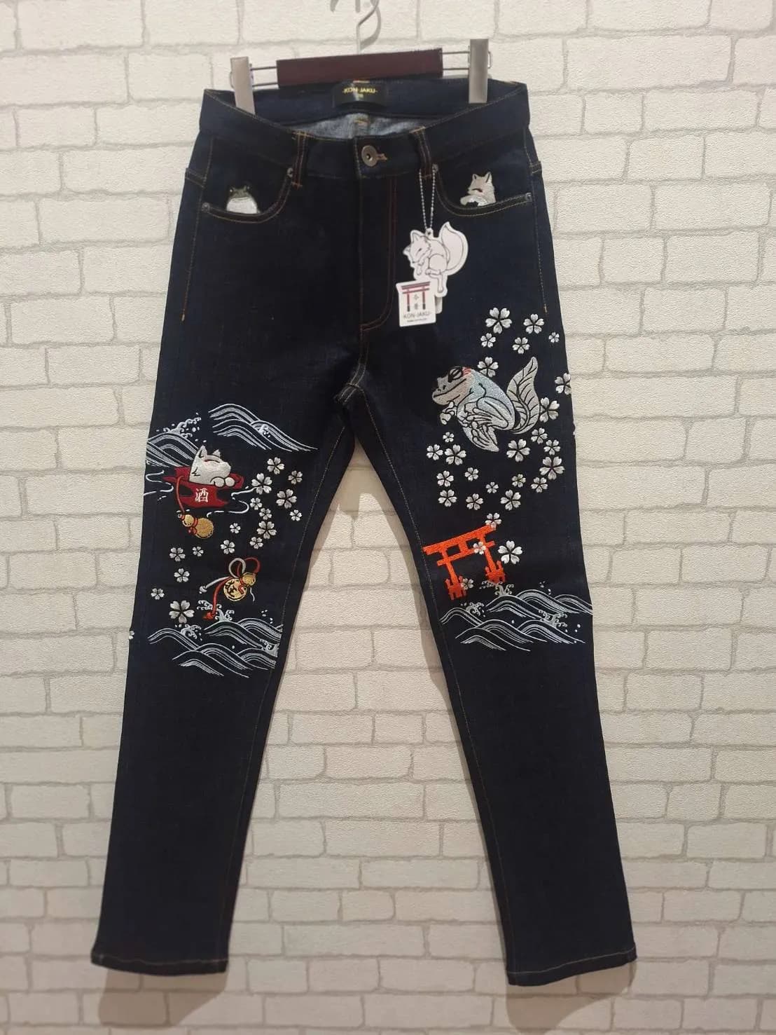 【今昔✕参丸一】コラボデニムパンツ