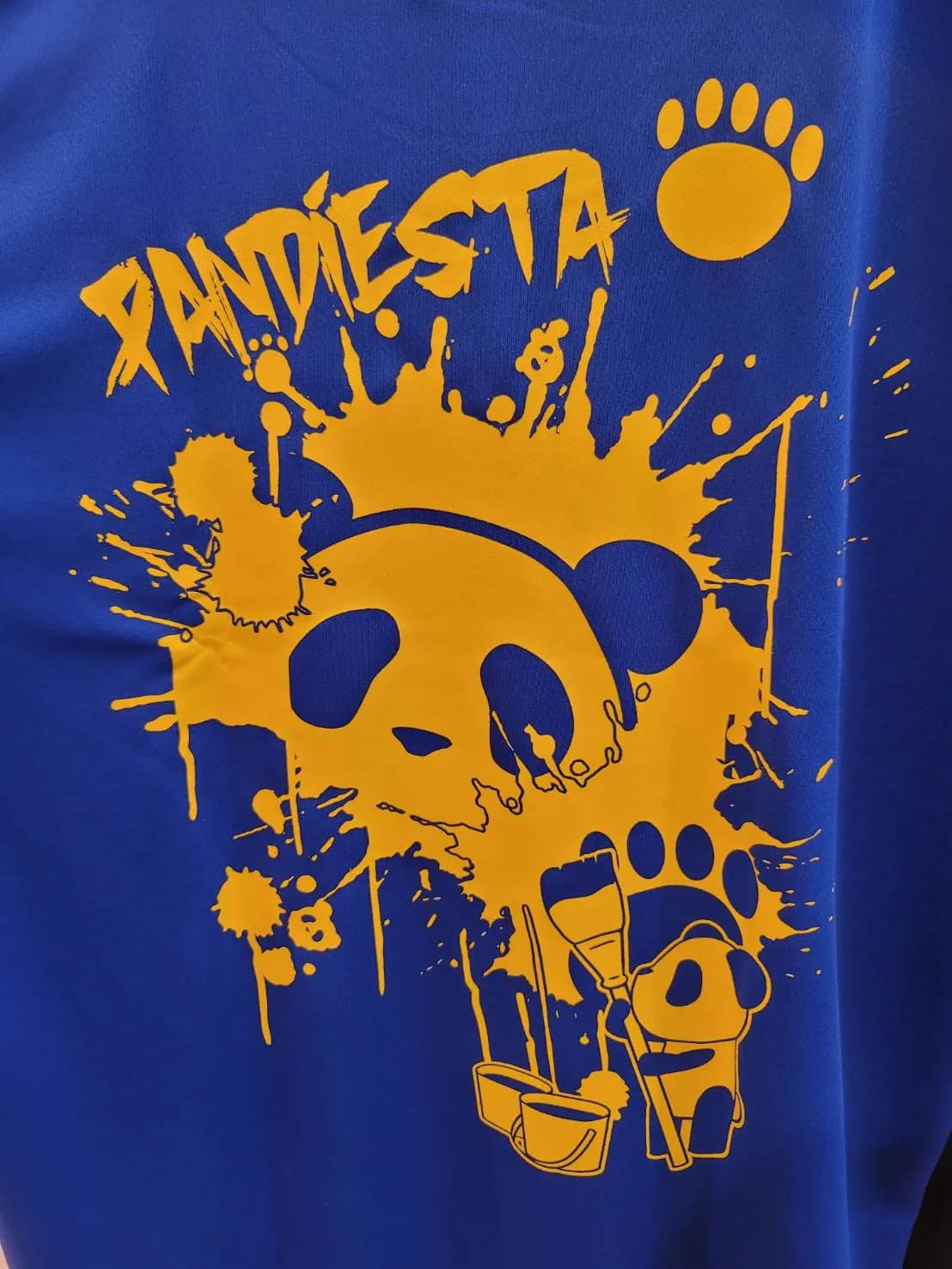 【パンディエスタ】別注ペイントドライTシャツ
