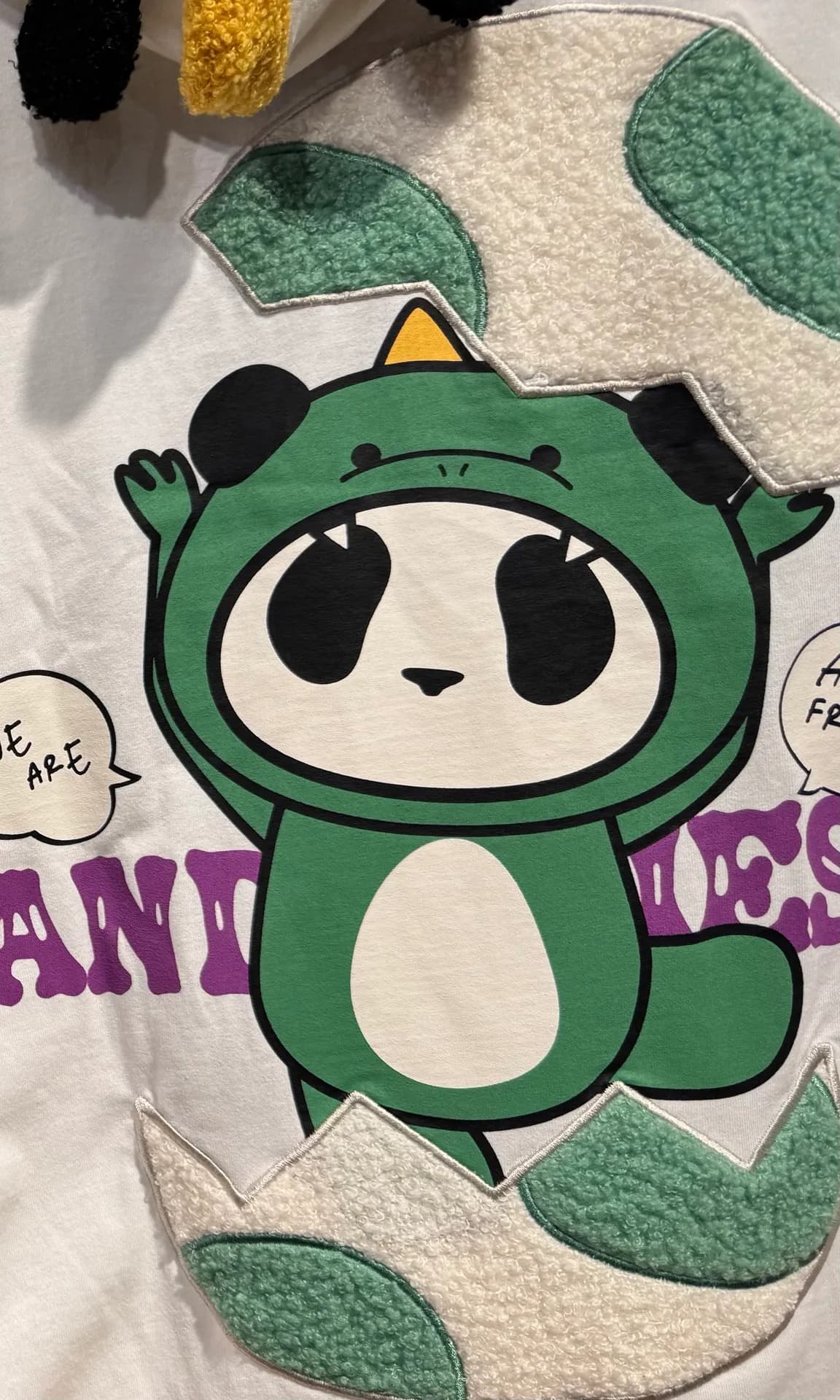 パンディエスタ ダイナソーパンダ プルパーカー