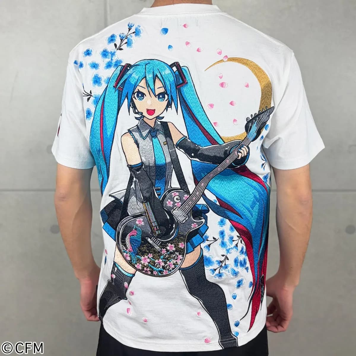 【絡繰魂×初音ミク】桜満開刺繍Tシャツ